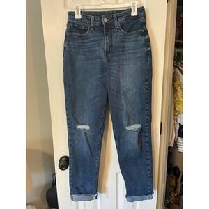 Old Navy High Rise Curvy O.G Straight with Secret Slim Pocket size 6 Tall